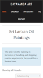 Mobile Screenshot of dayanandart.com